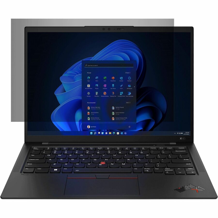 Targus Privacy Screen for Lenovo Carbon X1 G9 / G10 14-inch Laptop Transparent Tinted - Fo