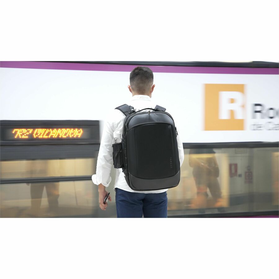 Targus Tbb612Gl Backpack Casual Backpack Black Recycled Plastic