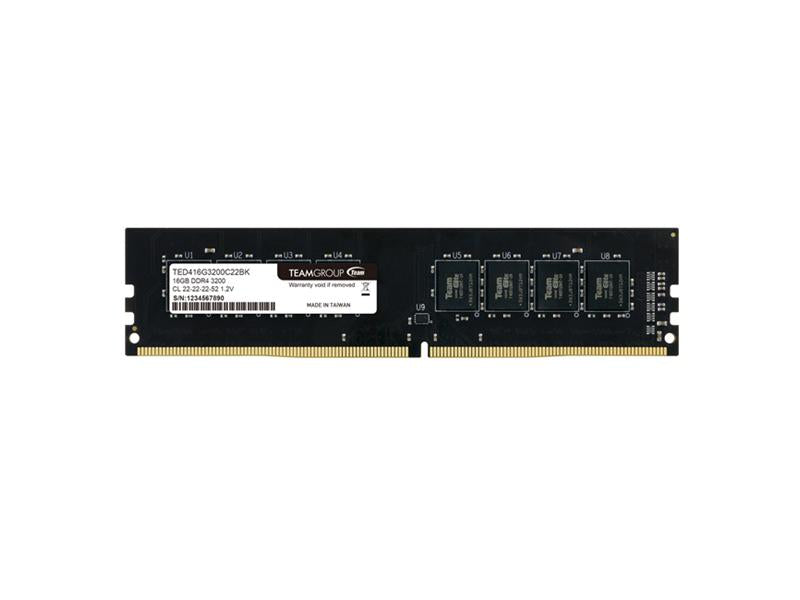 TeamGroup Elite 16GB DDR4 3200MHz Desktop RAM for Gaming & Multitasking