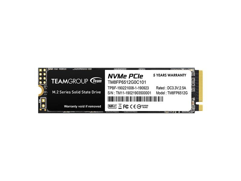 TeamGroup MP33 512GB M.2 2280 NVMe PCIe 3.0 SSD for Gamers & Pros