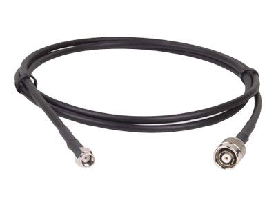 TerraWave TWS-195 - Antenna cable - RP-TNC (F) to RP-TNC (M) - 15 ft - coaxial - black 195-01-02-P15