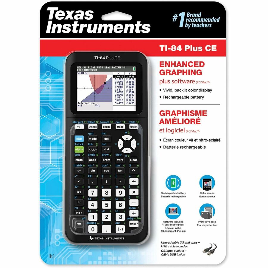Texas Instruments TI-84 Plus CE Graphing Calculator