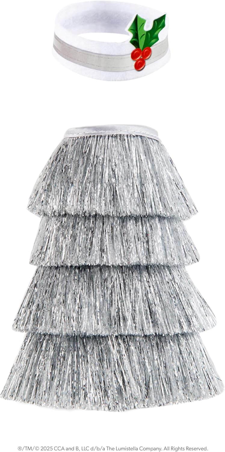 The Elf on the Shelf Claus Couture Tiny Tinsel Dress