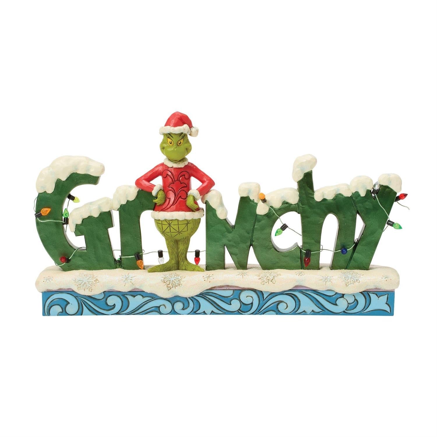 The Grinch's Witty Proclamation: A Word Carved with Attitude