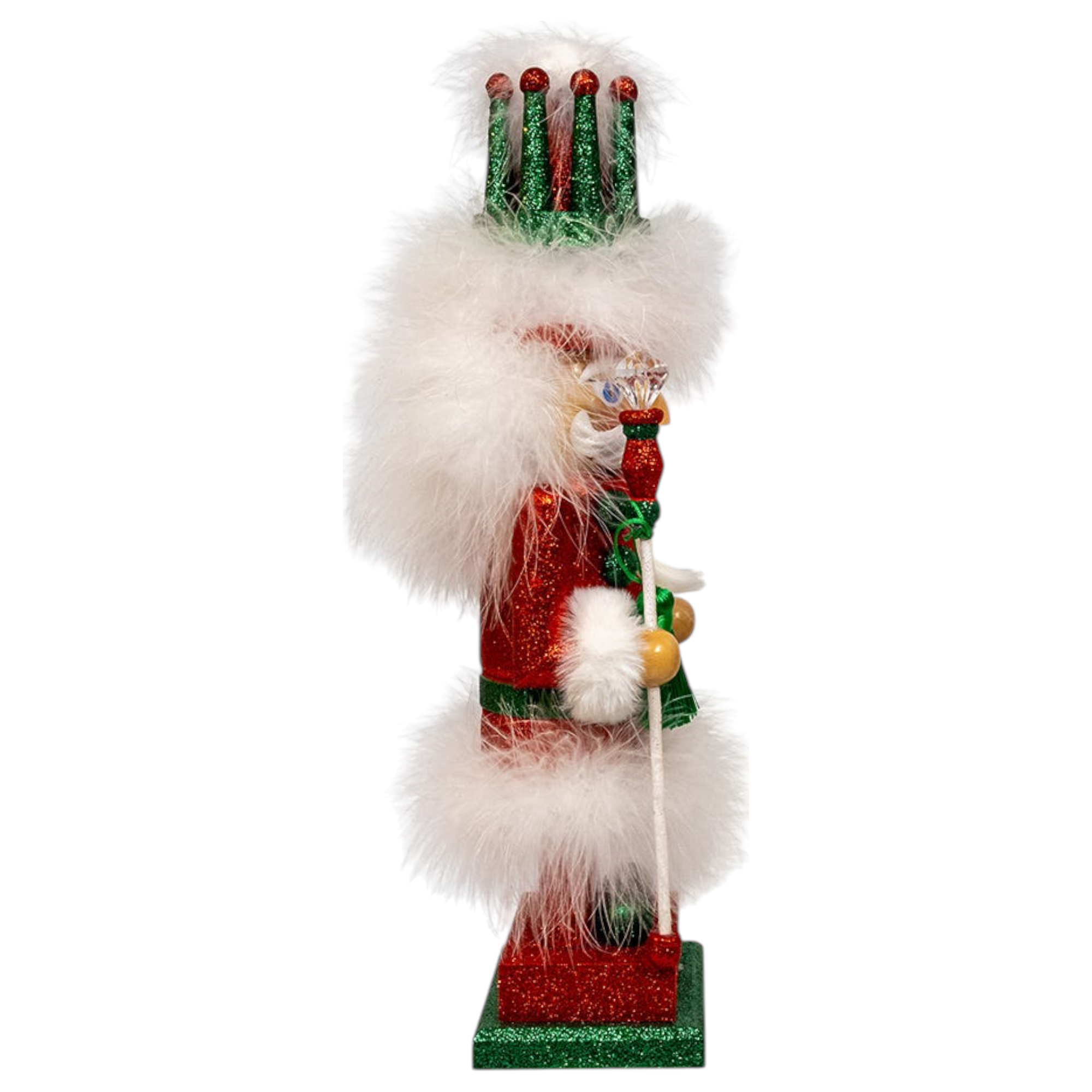 The Holiday Royal Nutcracker - Green - 15 Inch
