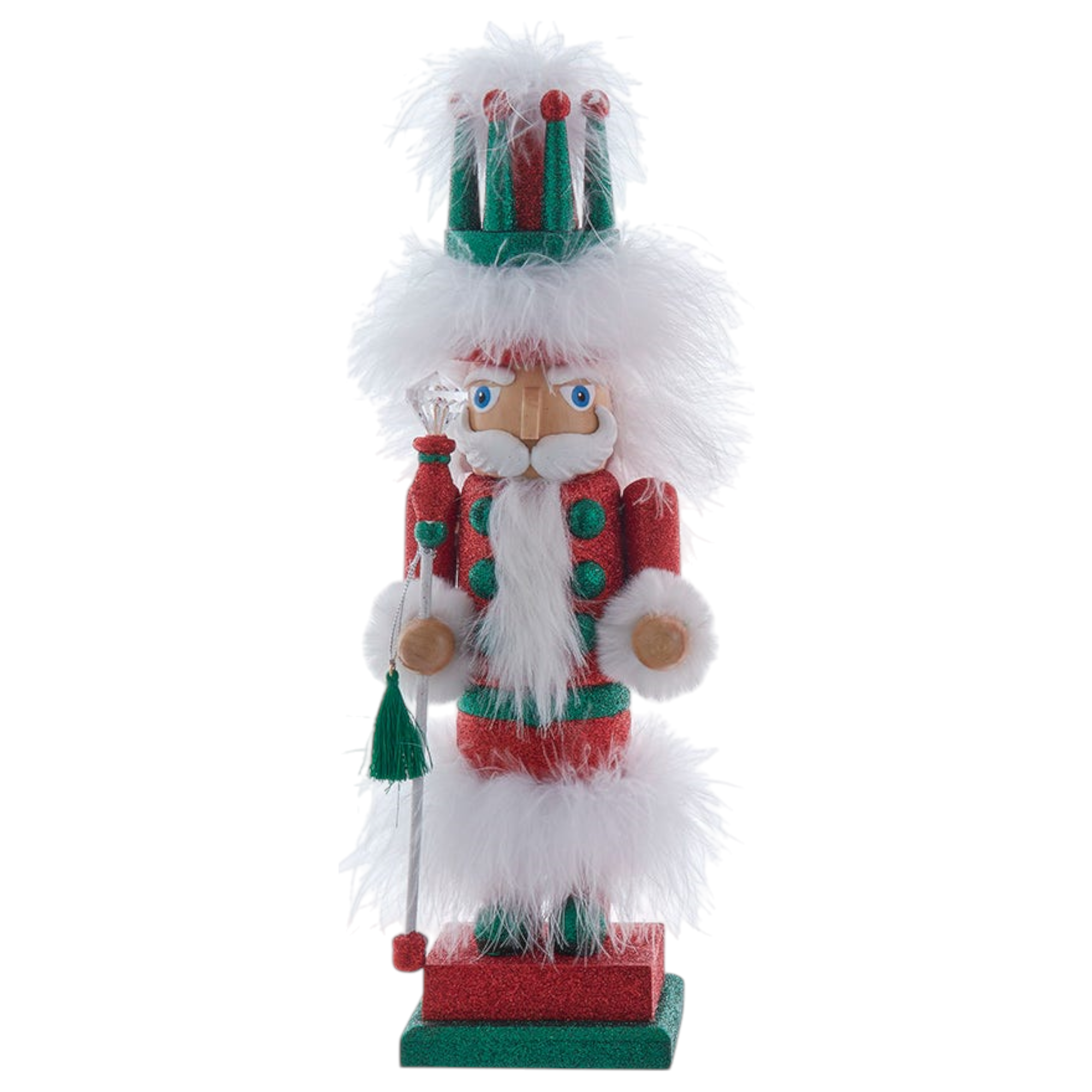 The Holiday Royal Nutcracker - Green - 15 Inch