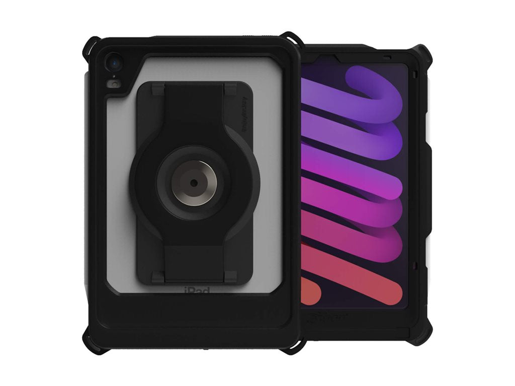 The Joy Factory aXtion Slim MH - Protective case for tablet - rugged - polycarbonate, thermoplastic elastomer (TPE) - clear back CWA305MH