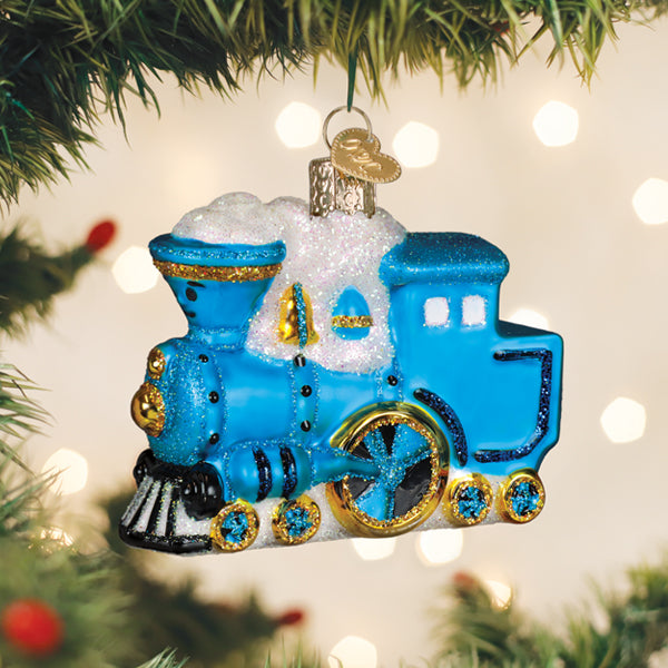 The Little Engine That Could Glass Ornament