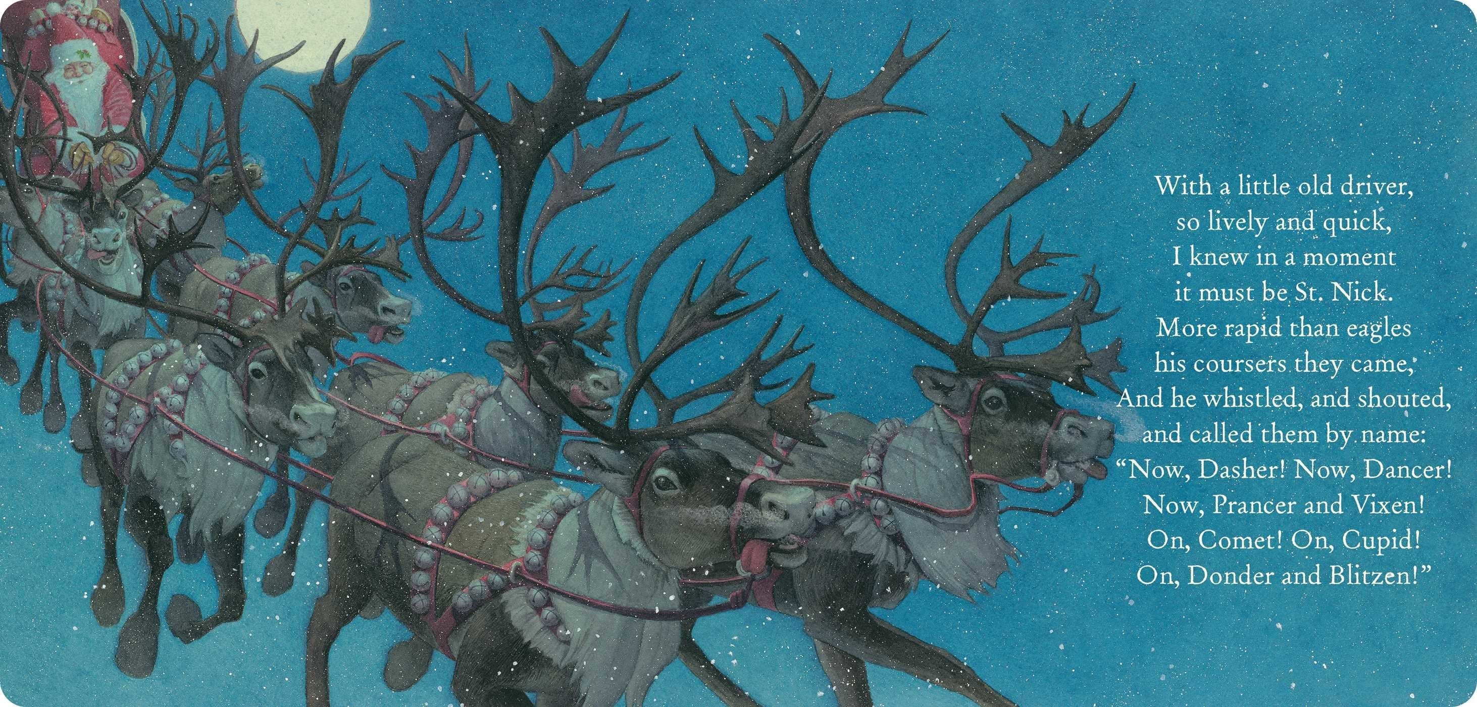 The Night Before Christmas Sleigh Bell Gift Set