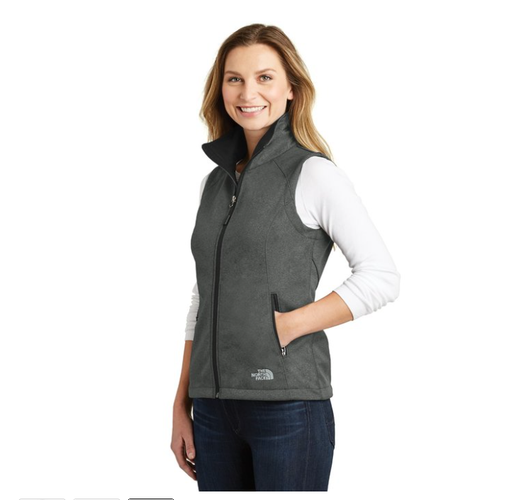 The North Face® Ridgeline Women’s Soft Shell Vest – Durable, Wind-Resistant, and Built for the Outdoors