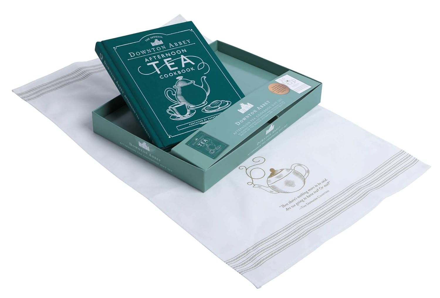 The Official Downton Abbey Afternoon Tea Cookbook Gift Set