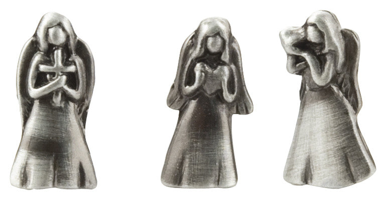 The Three Angels Prayer Box Charm