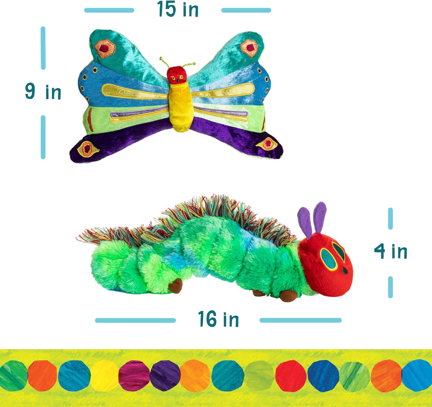 The Very Hungry Caterpillar Reversible Caterpillar and Butterfly