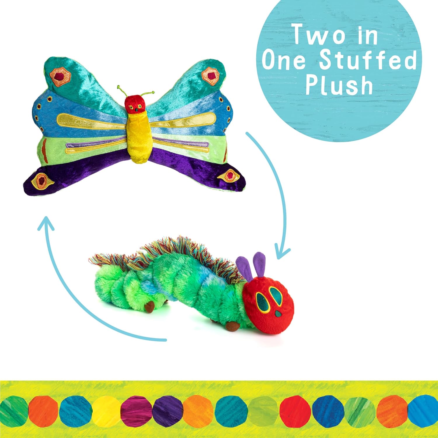 The Very Hungry Caterpillar Reversible Caterpillar and Butterfly