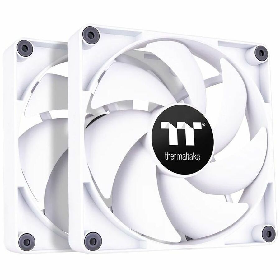 Thermaltake CT120 PC Cooling Fan White (2-Fan Pack) - 2 Pack