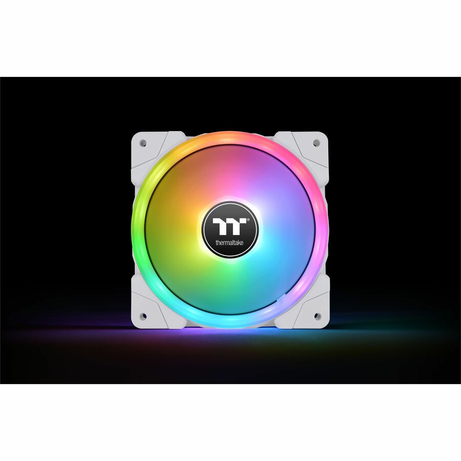 Thermaltake SWAFAN EX 12 RGB PC Cooling Fan White TT Premium Edition (3-Fan Pack) - 3 Pack