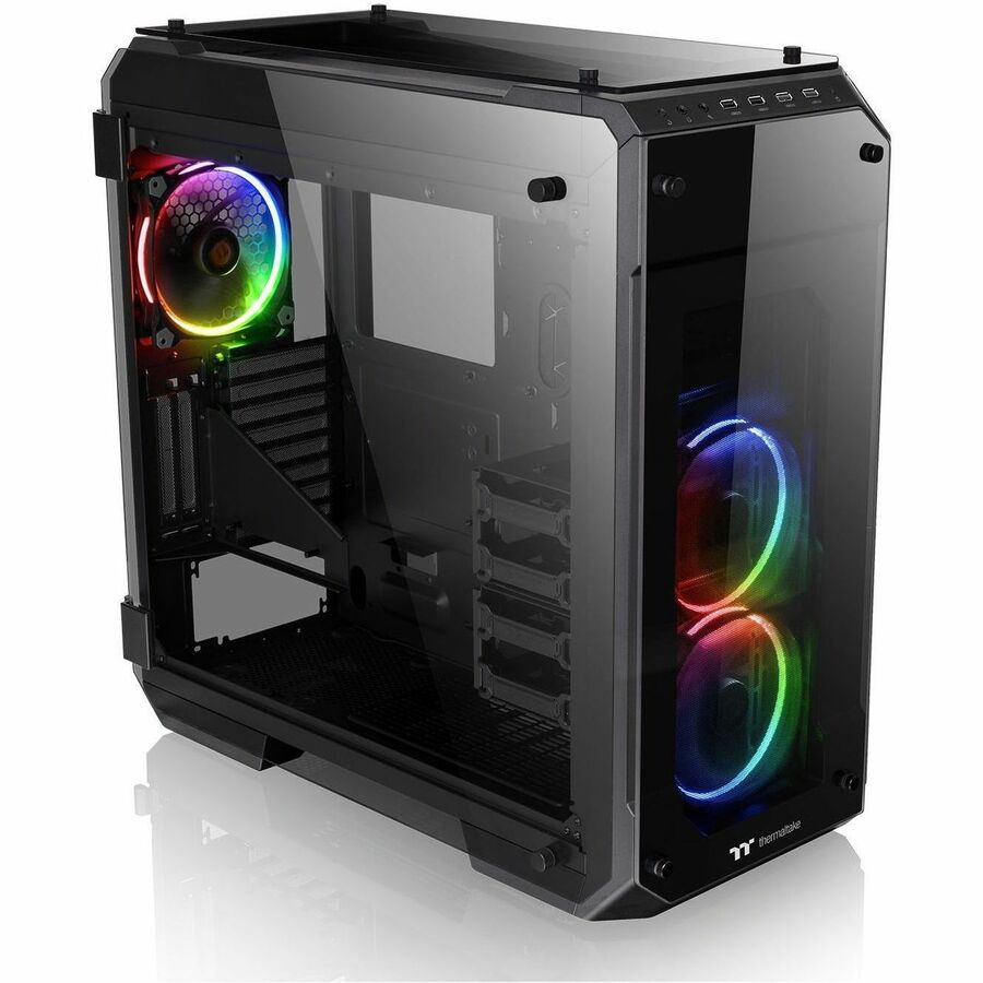 Thermaltake View 71 Tempered Glass Rgb Edition Full Tower Black