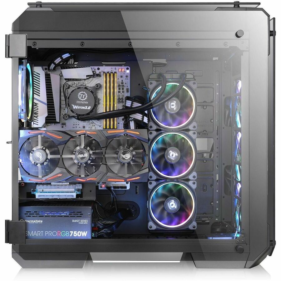 Thermaltake View 71 Tempered Glass Rgb Edition Full Tower Black