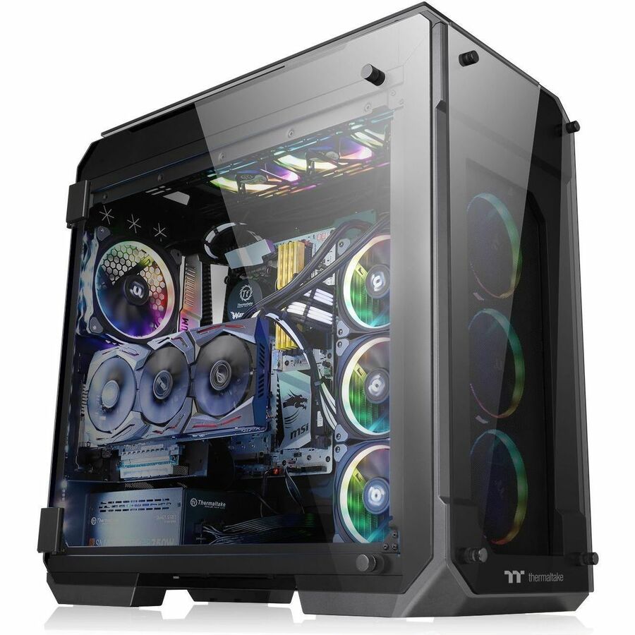 Thermaltake View 71 Tempered Glass Rgb Edition Full Tower Black