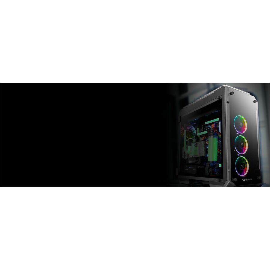 Thermaltake View 71 Tempered Glass Rgb Edition Full Tower Black