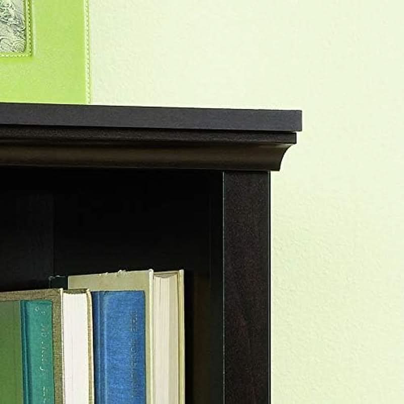 Three Shelf Bookcase In Jamocha Wood Finish 35.28In L 13.23In W 43.78In H