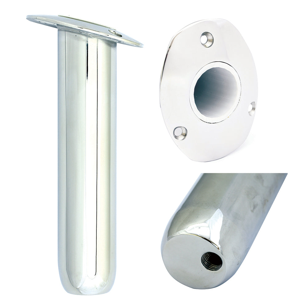 Tigress Oval Head Closed Base Rod Holder - 30° - 9"