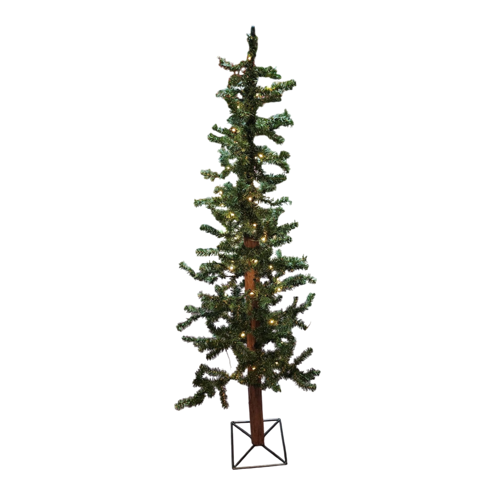 Timber Tree with 50 LED Warm White Fairie Lights - 48"