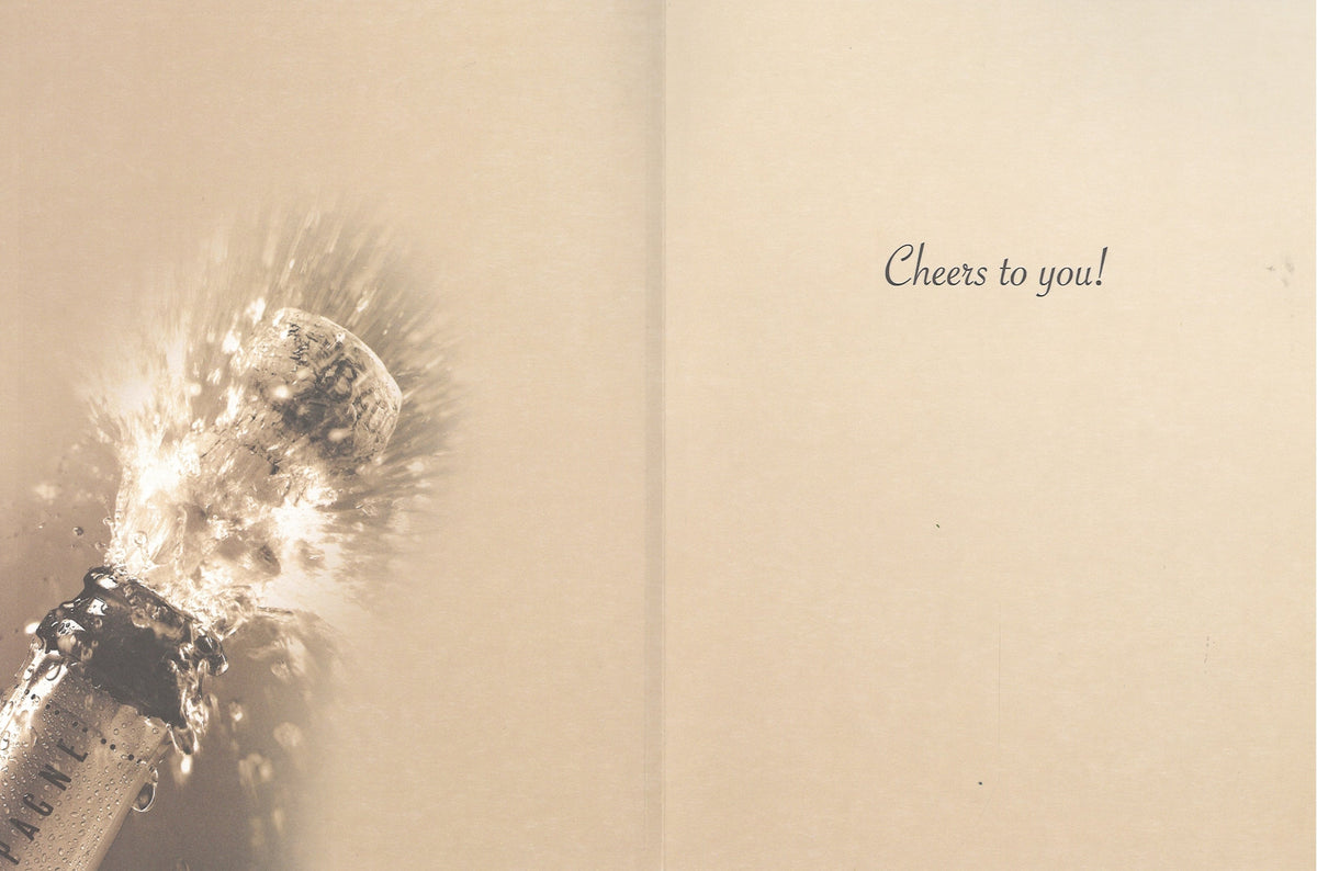 Time To Celebrate Card - Congratulations Card