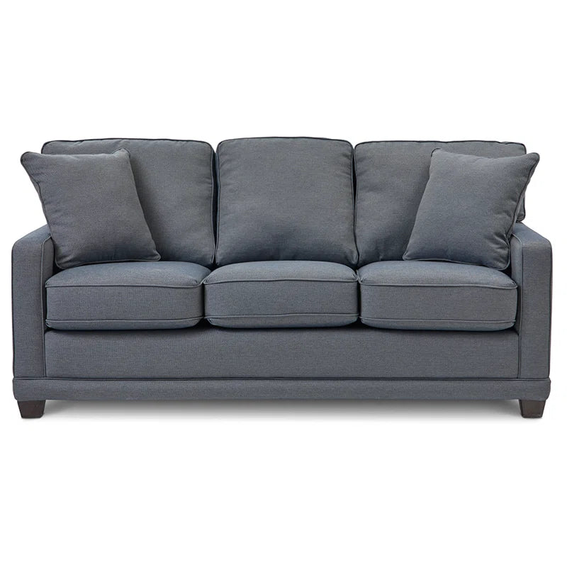 Timeless Design Stationary Sofa With Track Arms For Home