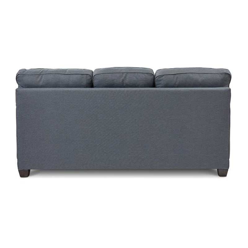 Timeless Design Stationary Sofa With Track Arms For Home