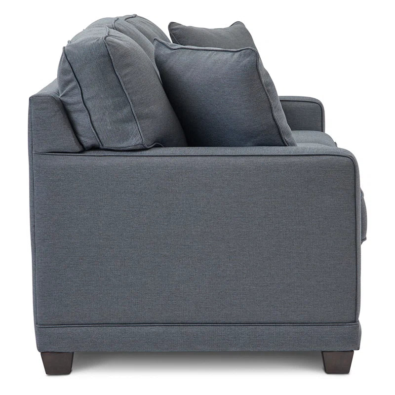 Timeless Design Stationary Sofa With Track Arms For Home