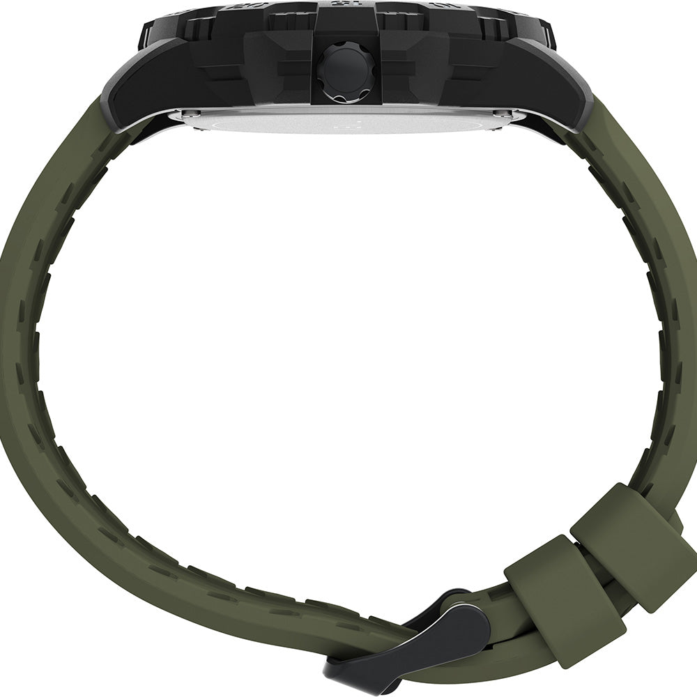 Timex Expedition Gallatin - Green Dial &amp; Green Silicone Strap