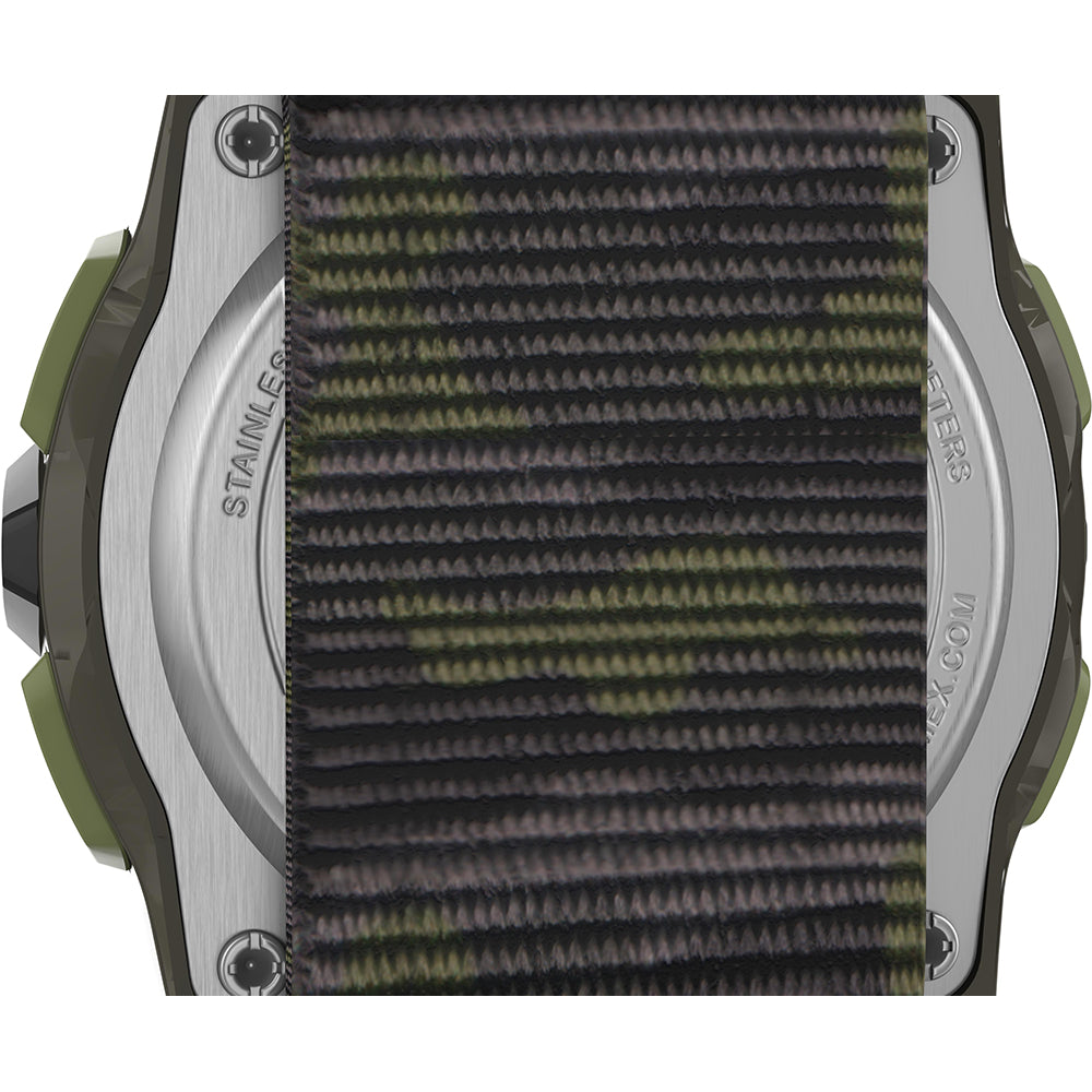 Timex Kid's Digital 35mm Watch - Green Camo w/Fastwrap Strap
