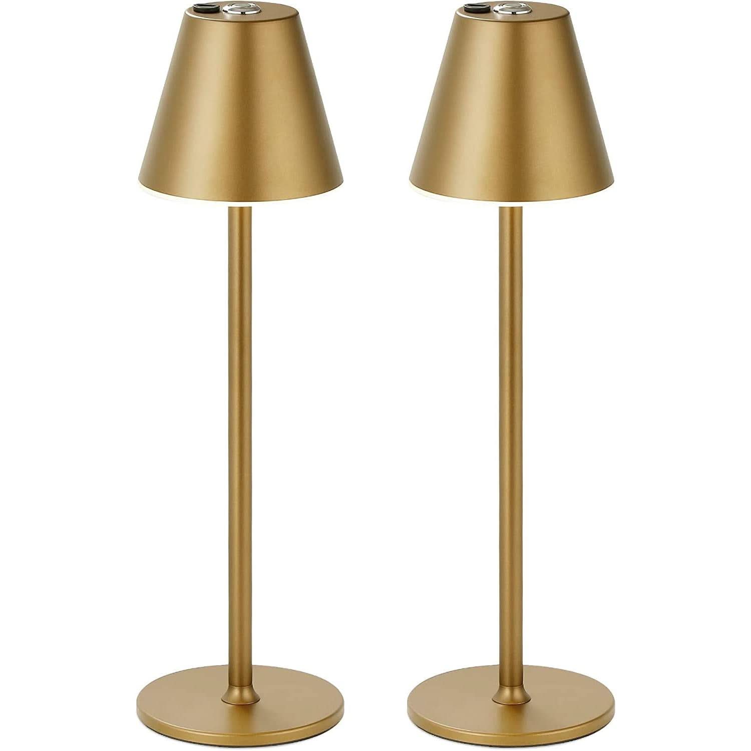 Timjorman LED Cordless Table Lamp Rechargeable Battery
