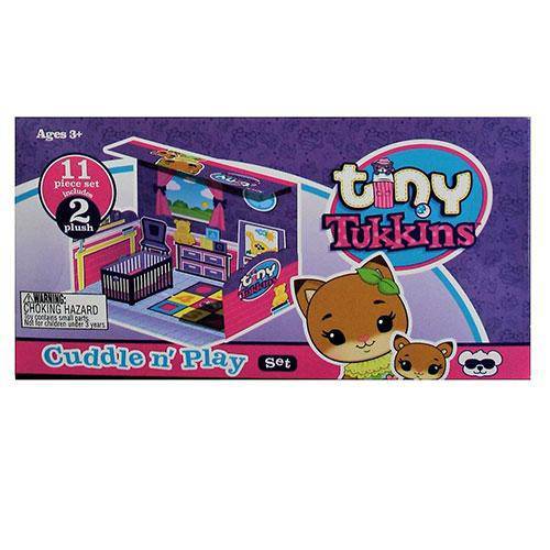 Tiny Tukkins Fox & Cuddle n' Play Den Set for Kids 3+