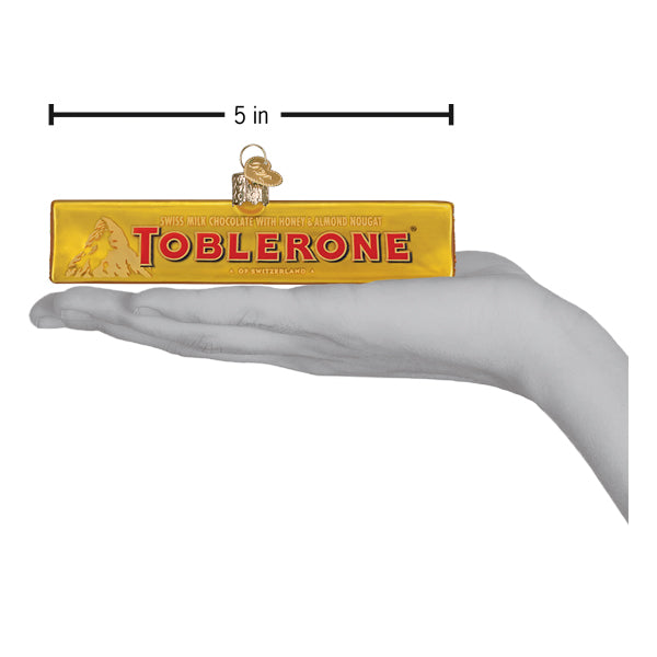 Toblerone Glass Ornament