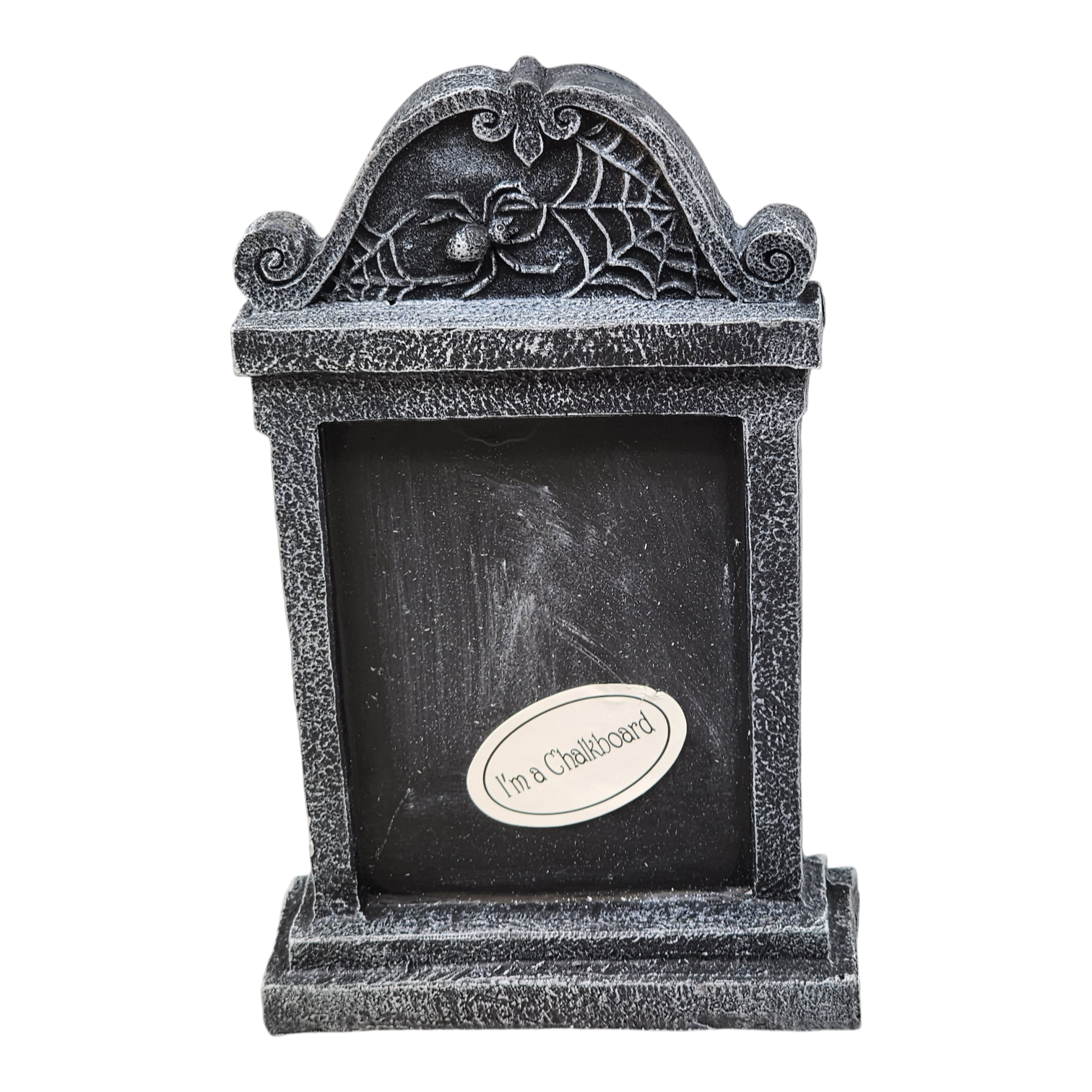 Tombstone Charlkboard - Spider