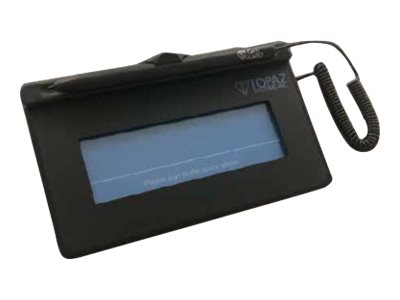 Topaz SigLite 1X5 T-S460-BSB-R - Signature terminal - 4.3 x 1.4 in - wired - serial, USB
