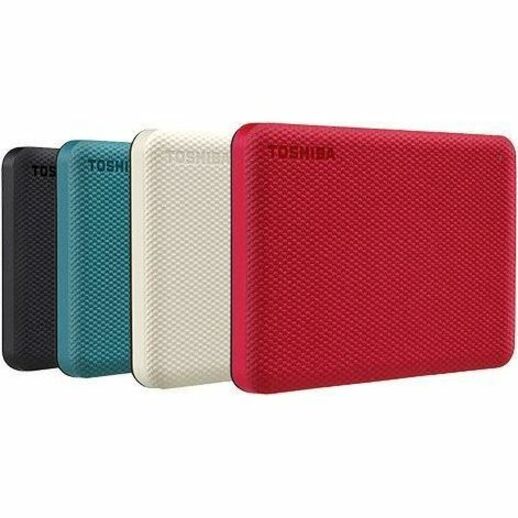 Toshiba Canvio Advance HDTCA10XG3AA 1 TB Portable Hard Drive - External - Green - USB 3.0
