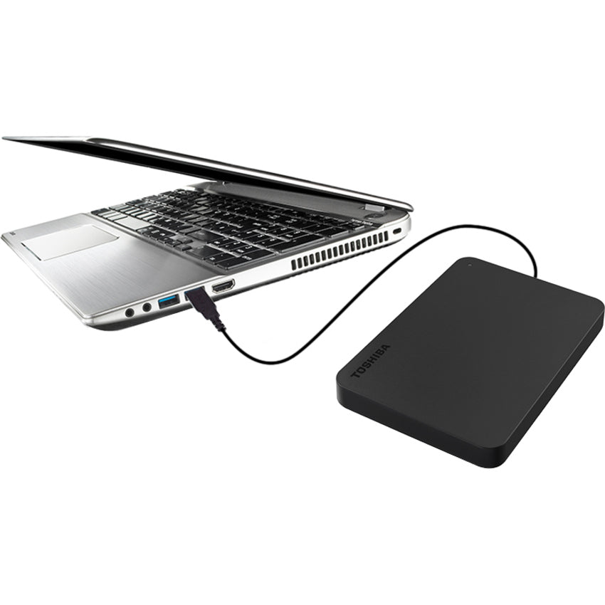 Toshiba Canvio Basics Hdtb420Xk3Aa A3 Canvio 2Tb Usb 3.0 Portable External Hard Drive (Matte Black)
