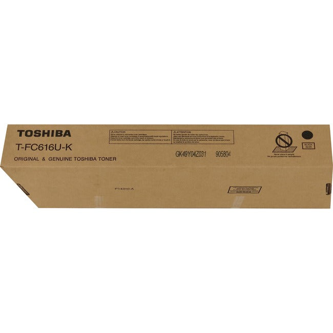 Toshiba Original Laser Toner Cartridge - Black - 1 Each TFC616UK