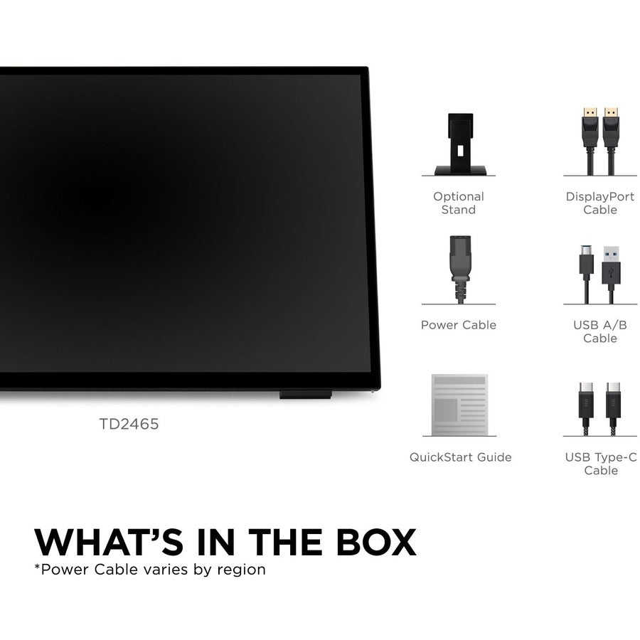 Touch Screen Monitor 24 Inch - Interactive PCAP Display | ViewSonic TD2465