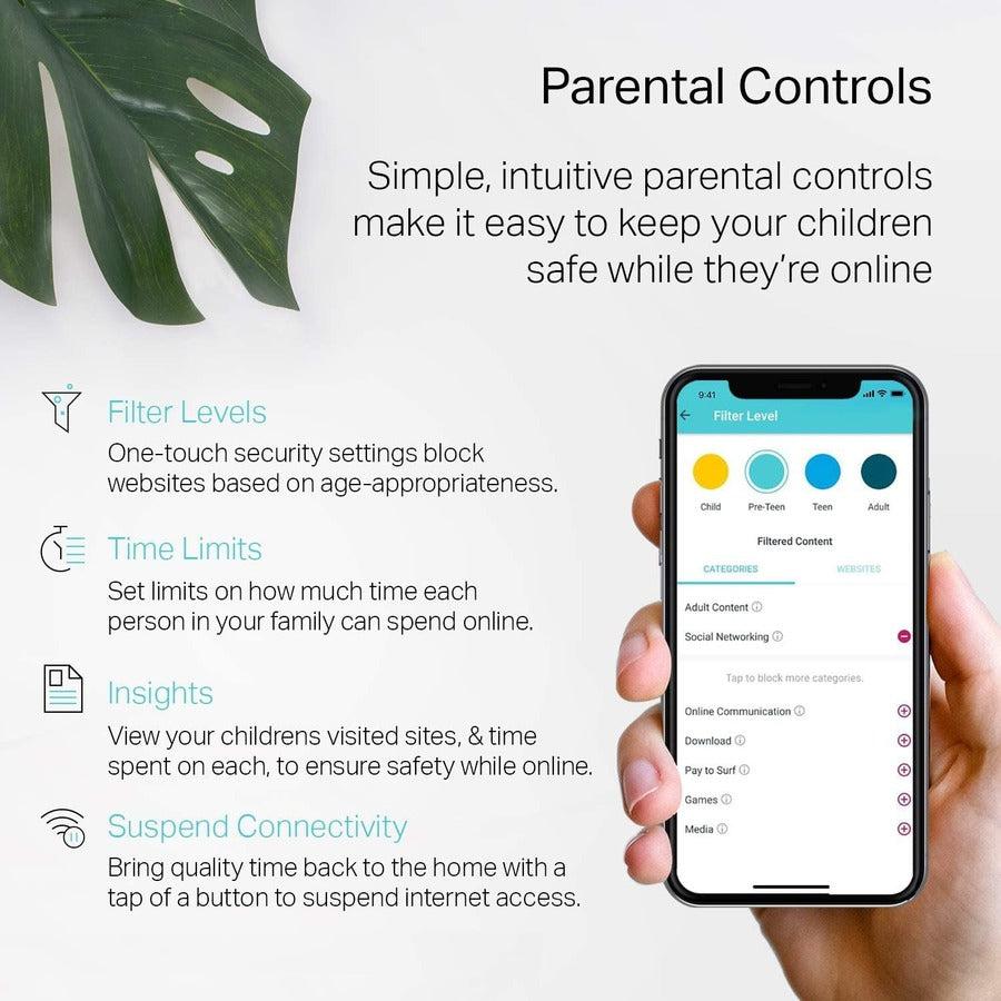 TP-Link Deco S4 - Wi-Fi 5 IEEE 802.11ac Ethernet Wireless Router DECO S4(1-PACK)