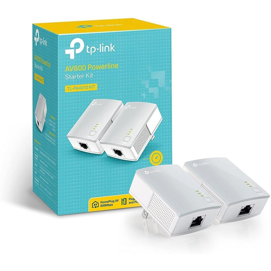 Tp-Link Tl-Pa4010Kit - Av600 Powerline Ethernet Adapter