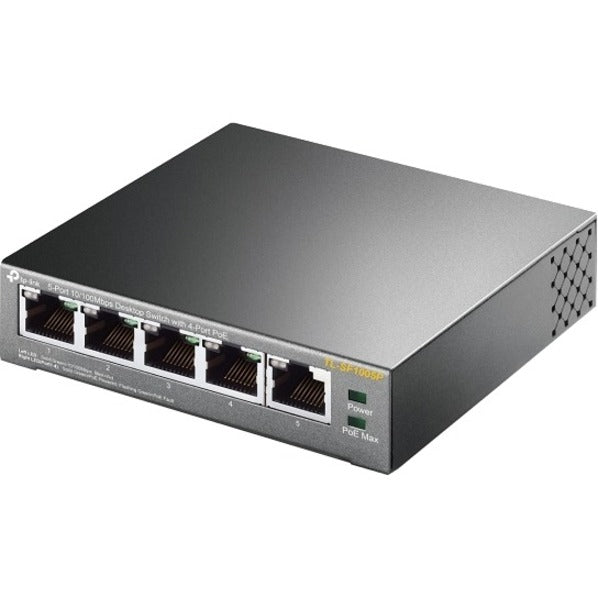 Tp-Link Tl-Sf1005P - 5-Port Fast Ethernet Poe Switch - Limited Lifetime Protection