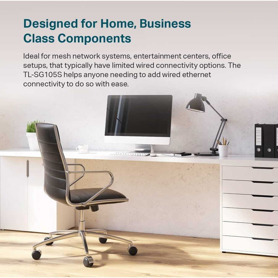 Tp-Link Tl-Sg105S - 5 Port Gigabit Ethernet Switch - Limited Lifetime Protection