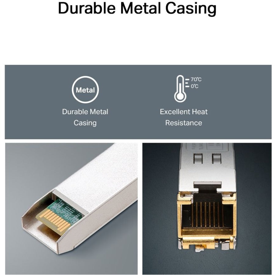 Tp-Link Tl-Sm331T - 1000Base-T Rj45 Sfp Module