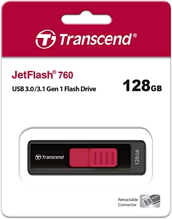 Transcend 128GB JetFlash 760 USB 3.0 Flash Drive TS128GJF760