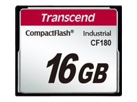 Transcend CF180I - Flash memory card - 16 GB - CompactFlash TS16GCF180I