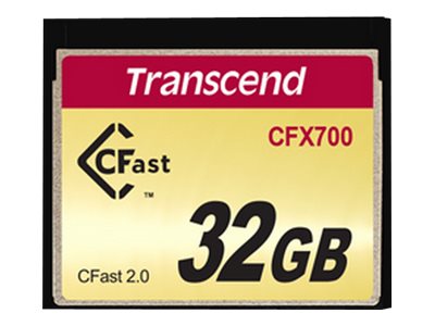 Transcend CFast 2.0 CFX700 - Flash memory card - 32 GB - CFast 2.0